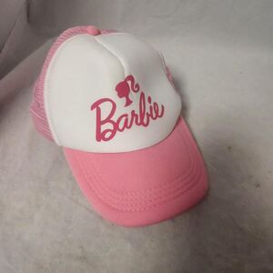 Pink Barbie Soft Truckers Hat snap back